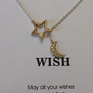Unwritten sterling silver Wish necklace
